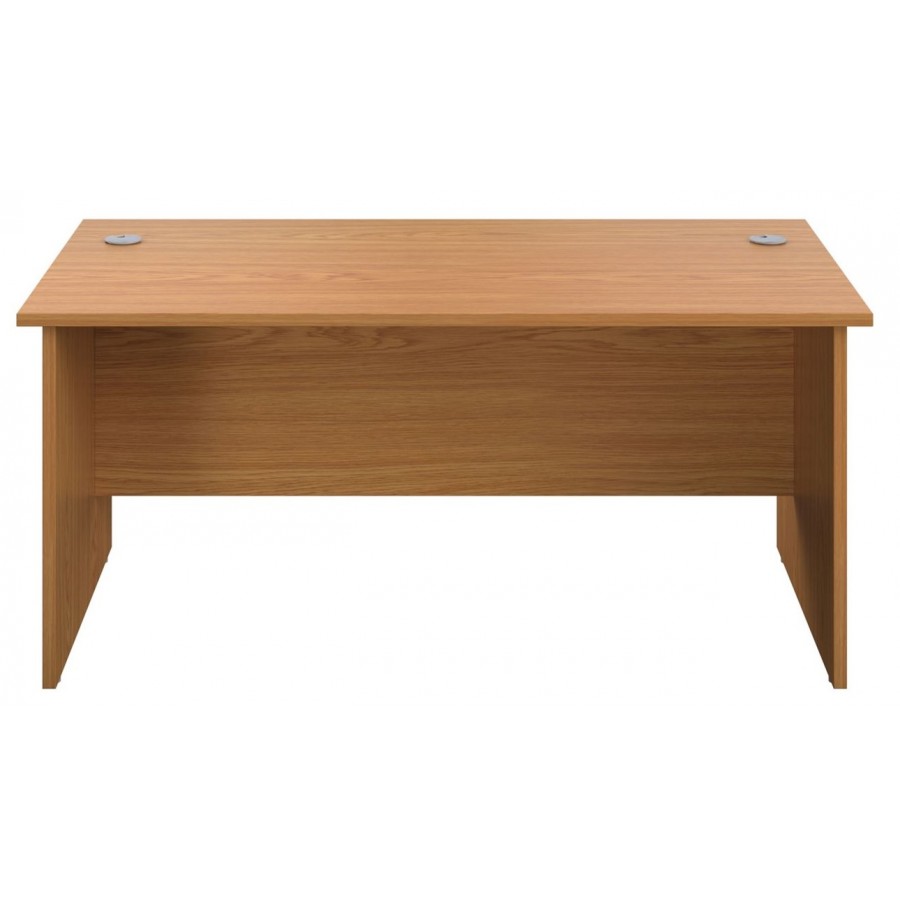 Olton Panel End 800mm Deep Straight Office Desk